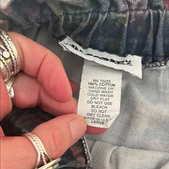 Vintage 80’s/90’s Floral Patterned Pants - Picture 7 of 7